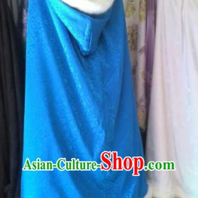 Blue Winter Mantle Hanfu Clothing