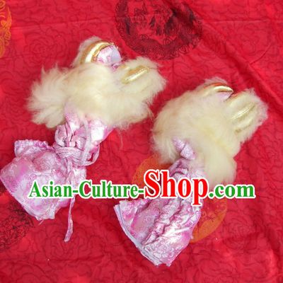 Dragon Fabric Lion Dance Claws for Professional Performance and Competition