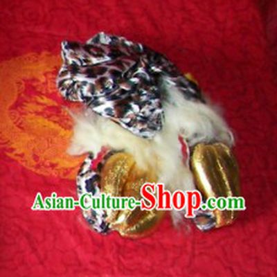 Leopard Fabric Lion Claws for Professional Performance and Competition