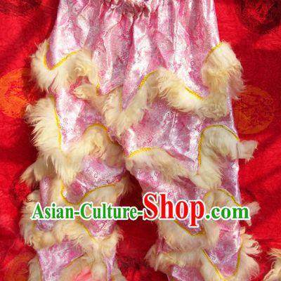 Dragon Fabric Chinese Festival Celebration One Pair of Lion Dance Pants and Shoes Covers