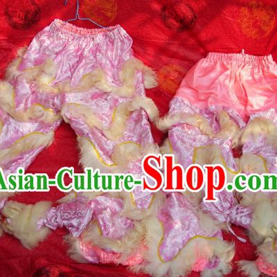 Dragon Fabric Chinese Festival Celebration Two Pairs of Lion Dance Pants and Shoes Covers