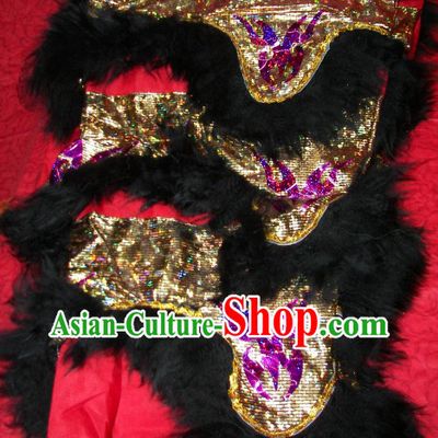Good Quality Two Pairs of Lion Dance Pants and Claws Covers