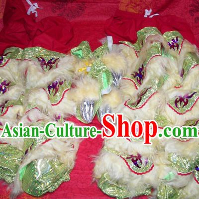 Supreme Two Pairs of Lion Dance Pants and Claws Covers