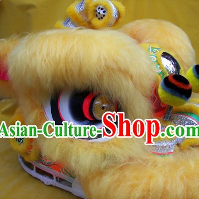 Professional Competition and Performance Lion Dance Costumes Complete Set for School Children
