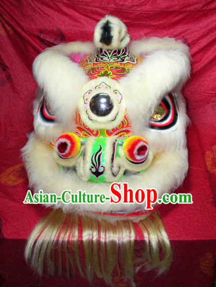Top Quality Long Wool Southern Lion Dance Equipment Complete Set