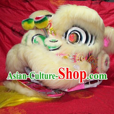 Professional Worldwide Competition and Festival Performance Fut San Lion Dance Costumes Complete Set