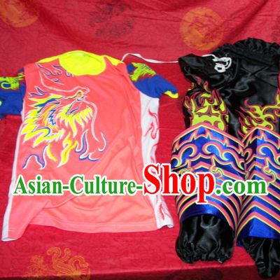 Luminous Dragon Dancer T-shirt Pants and Legs Wrappings