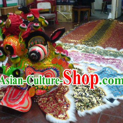 Ancient Chinese Style Kylin Dancing Costumes Complete Set