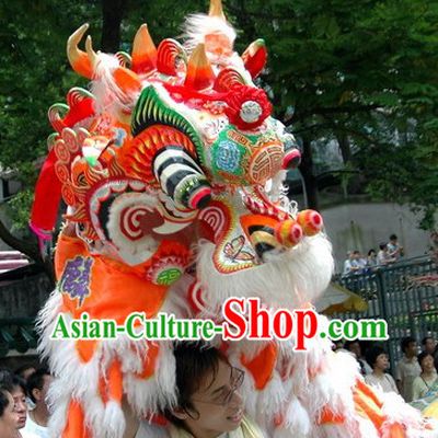 Traditional Chinese Kylin Dance Costume for Hanging or Display