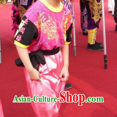 Top Quality Dragon Dancer Pants and T-shirt for Children