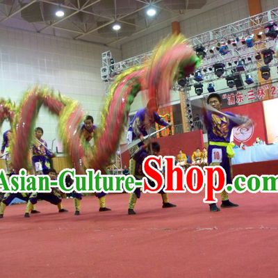 Traditional Chinese Southern Dragon Dance Costumes Complete Set