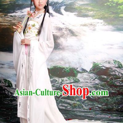 Ancient Chinese Tang Dynasty Princess Clothing for Girls