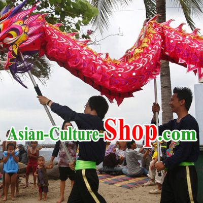 Competition and Parade Chinese Lunar New Year Events Luminated Dragon Dancing Costumes Complete Set