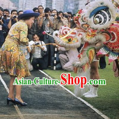 Supreme Best Southern Chinese New Year Celebration Dragon Dance Costumes Full Set