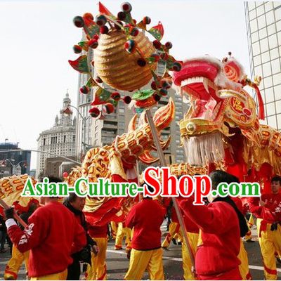 Best Chinese Classical Dragon Dancing Costume Complete Set