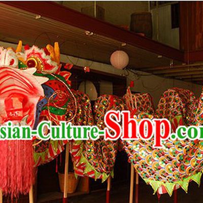 Best Handmade Chinese Classical Dragon Dance Costumes Complete Set