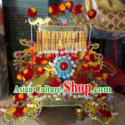 Chinese Legend Fairytale Jade Emperor Crown for Men
