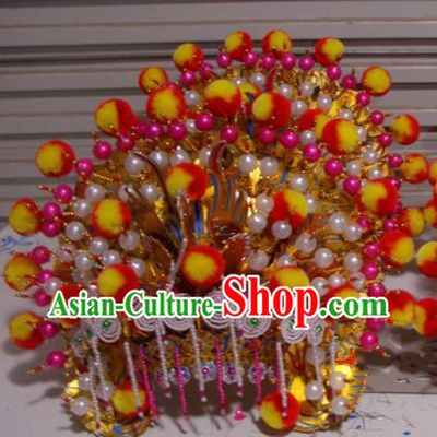 Chinese Traditional Brides Phoenix Crown Headgear