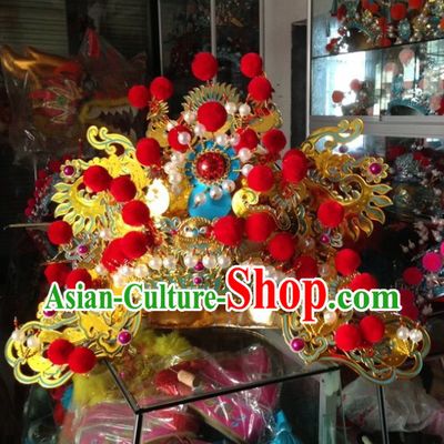 Chinese Legend Fairytale Er Lang Shen General Helmet for Men