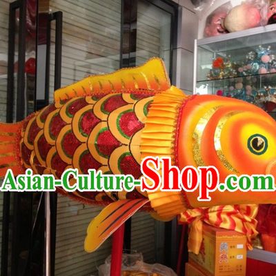 Traditional Chinese Lunar New Year Decoration Fish Dance Costume