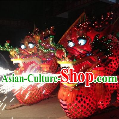 Display Performance and Parade Uses Chinese New Year Dragon Dance Arts and Crafts