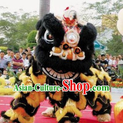Professional Performance and Competition Top Lion Dance Costumes Complete Set