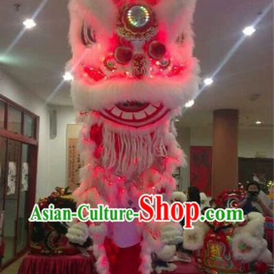 Batteries Powered Luminous LED Lights Lion Dance Equipments Complete Set