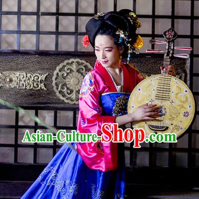 Tang Dynasty Imperial Beauty Clothing Complete Set