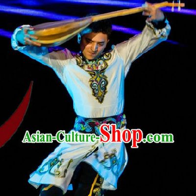 Professional Stage Performance Mongolian Clothes for Men
