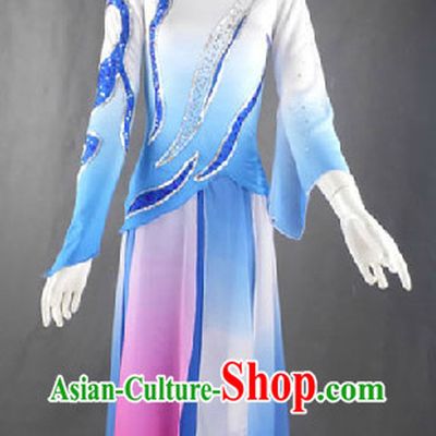 Professional Solo Dancing Costumes and Headwear Complete Set for Women