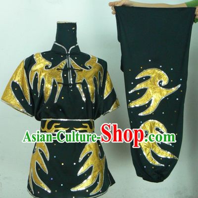 Top Professional Wushu Competition Kung Fu Uniform Complete Set