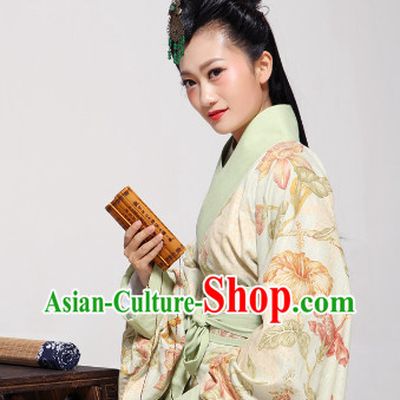 Chinese Traditional Han Dynasty Royal Family Female Outfit Complete Set