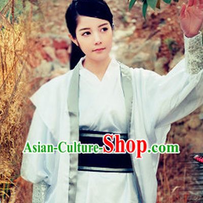 White Ancient Swordman Costumes
