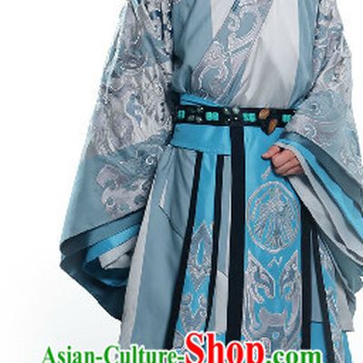 Chinese Imperial Palace Prince Clothing and Coronet Complete Set