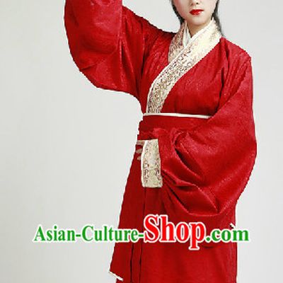 Chinese Classical Han Dynasty Garment Complete Set