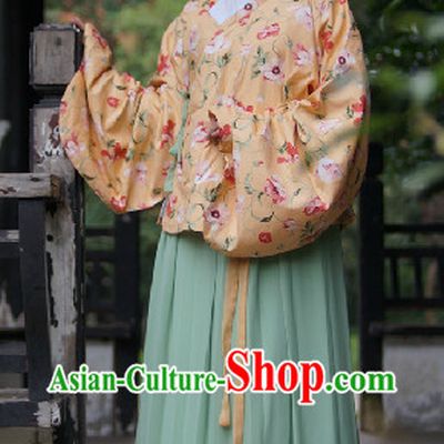 Ancient Chinese Ming Dynasty Jacket and Skirt for Women