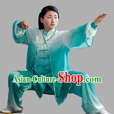 Color Change Butterfly Embroidery Tai Chi and Mantle Complete Set
