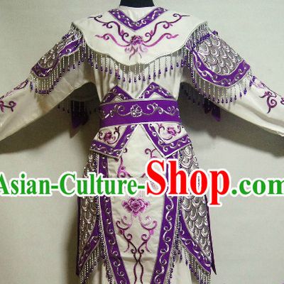 Chinese Ancient Female Warrior Armor Costumes