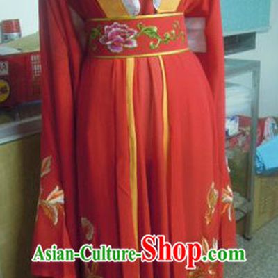 Chinese Romantic Red Wedding Dress