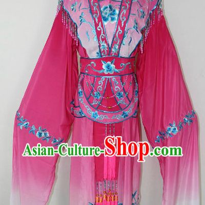 Chinese Ancient Water Sleeve Color Transition Dancing Costumes for Women