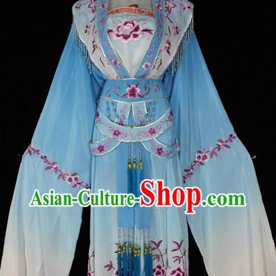 Shuixiu (Water Sleeves) Flower Embroidery Dancing Costumes for Women