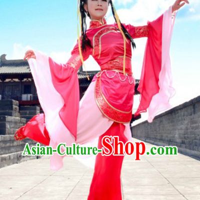 Chinese Folk Dance Costumes for School Girls