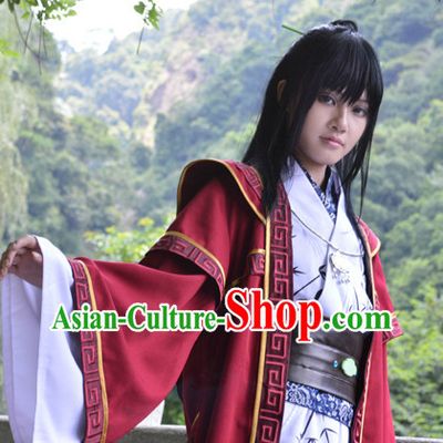 Traditional Chinese Swordsman Clothing Complete Set