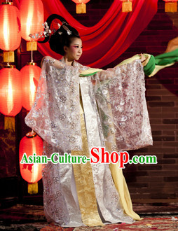 Ancient Chinese Hua Kui Queen of Flowers Costumes Complete Set