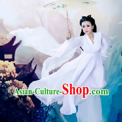 Ancient Chinese White Lady Costumes