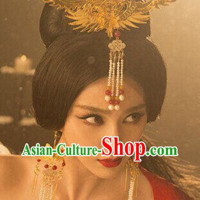 Ancient Princess Phoenix Hair Accessory and Earrings