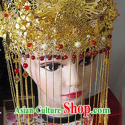 Handmade Chinese Classical Wedding Phoenix Coronet