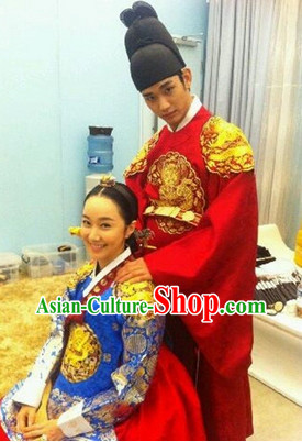Ancient Korean Emperor Clothing