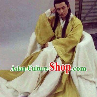 Ancient China Han Dynasty Royal Hanfu Clothes for Men