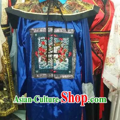 Ancient Chinese Official Clothing and Hat Complete Set for Men